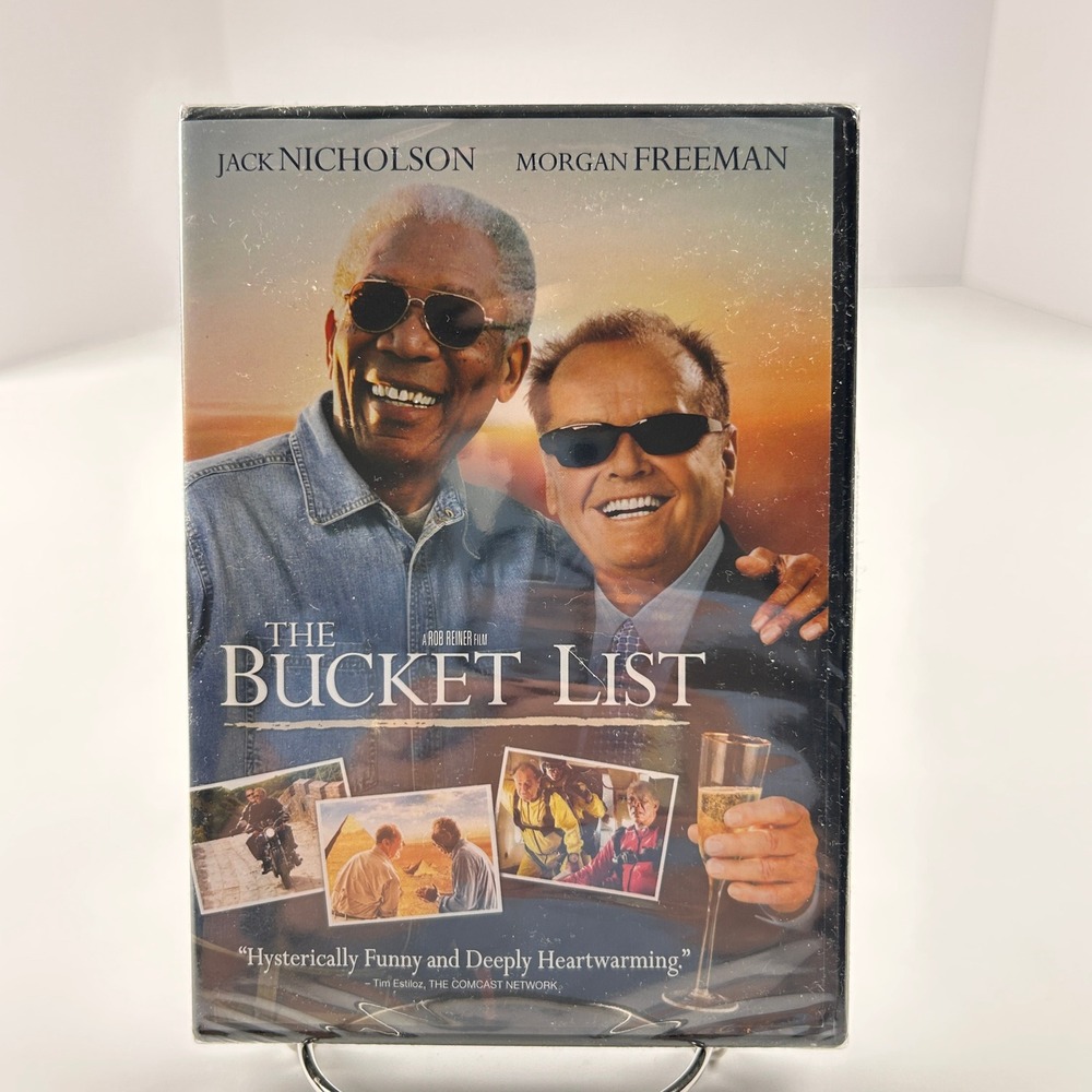 The Bucket List DVD Jack Nicholson Morgan Freeman‎ Wide/full-screen New Sealed